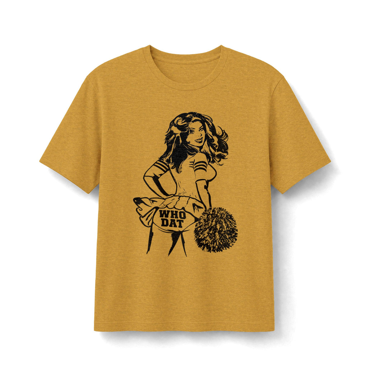 Who Dat Cheerleader T-Shirt
