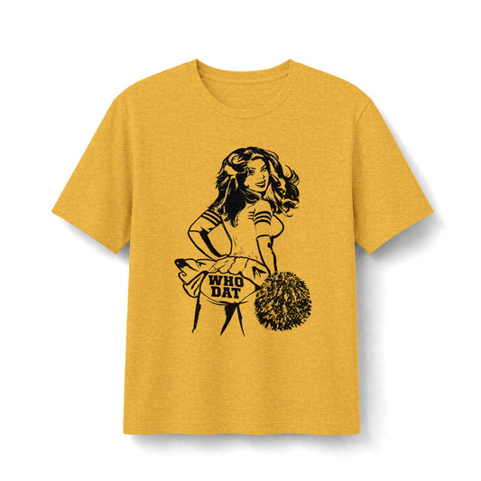 Who Dat Cheerleader T-Shirt