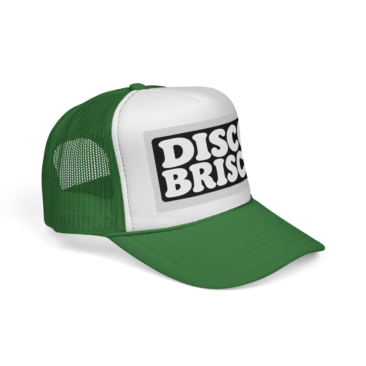 Disco Brisco Trucker Cap — Retro 70s Disco Logo Hat