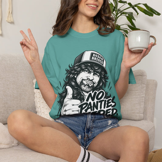 No Panties Needed graphic T-Shirt | Retro Truckers Hat Illustration